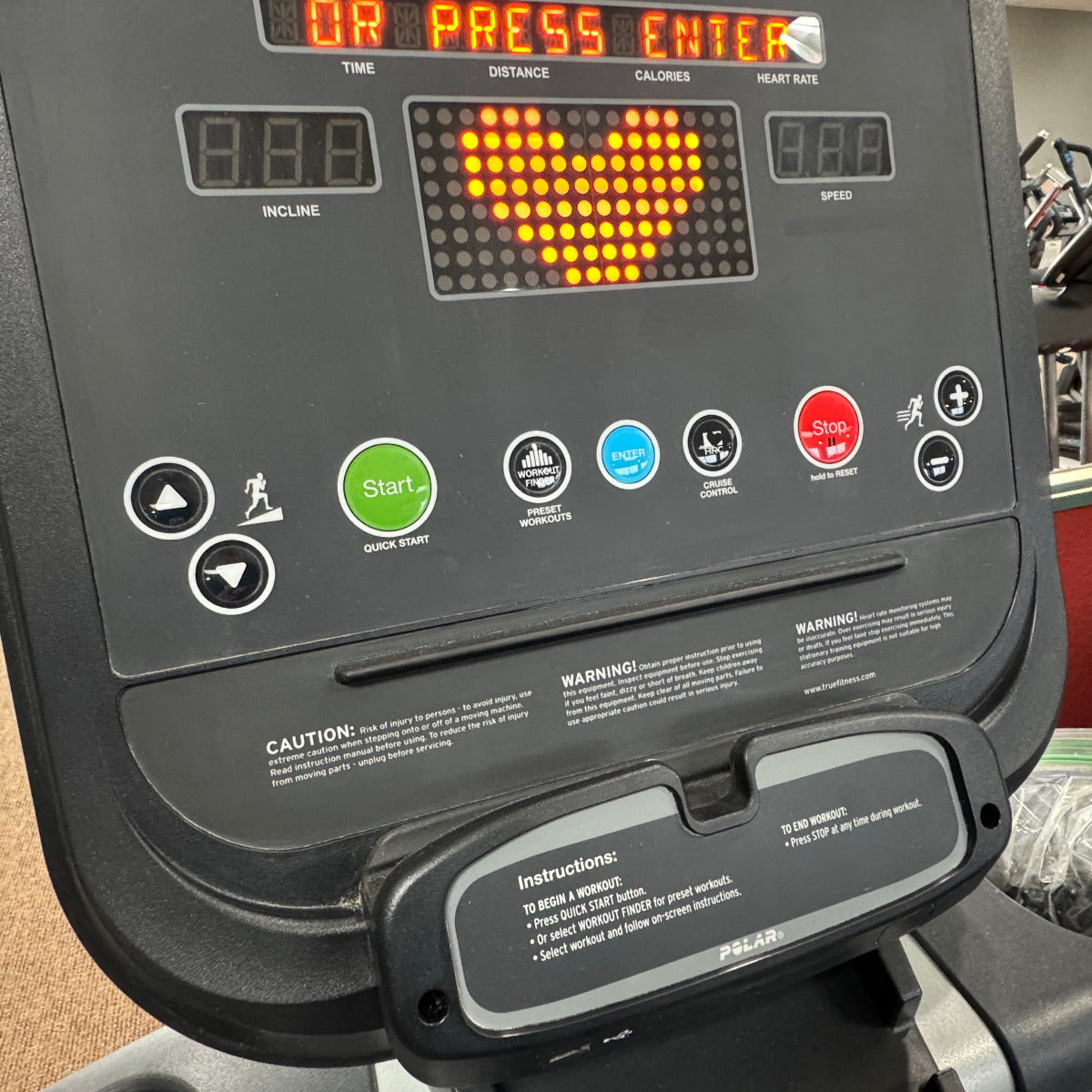 Pre-Owned True TC400 Commercial Treadmill