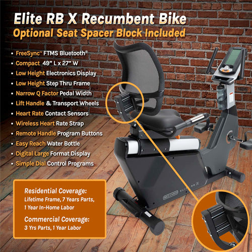 3G ELITE RB X Recumbent Bike