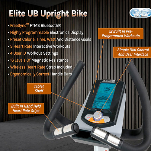 3G ELITE UB X Upright Bike