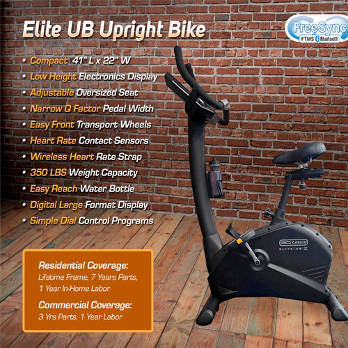 3G ELITE UB X Upright Bike