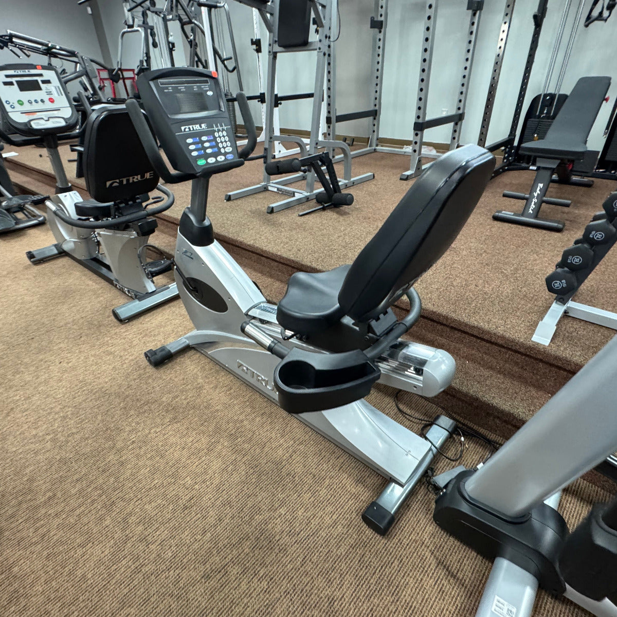Pre-owned True Fitness Z7 Recumbent Bike