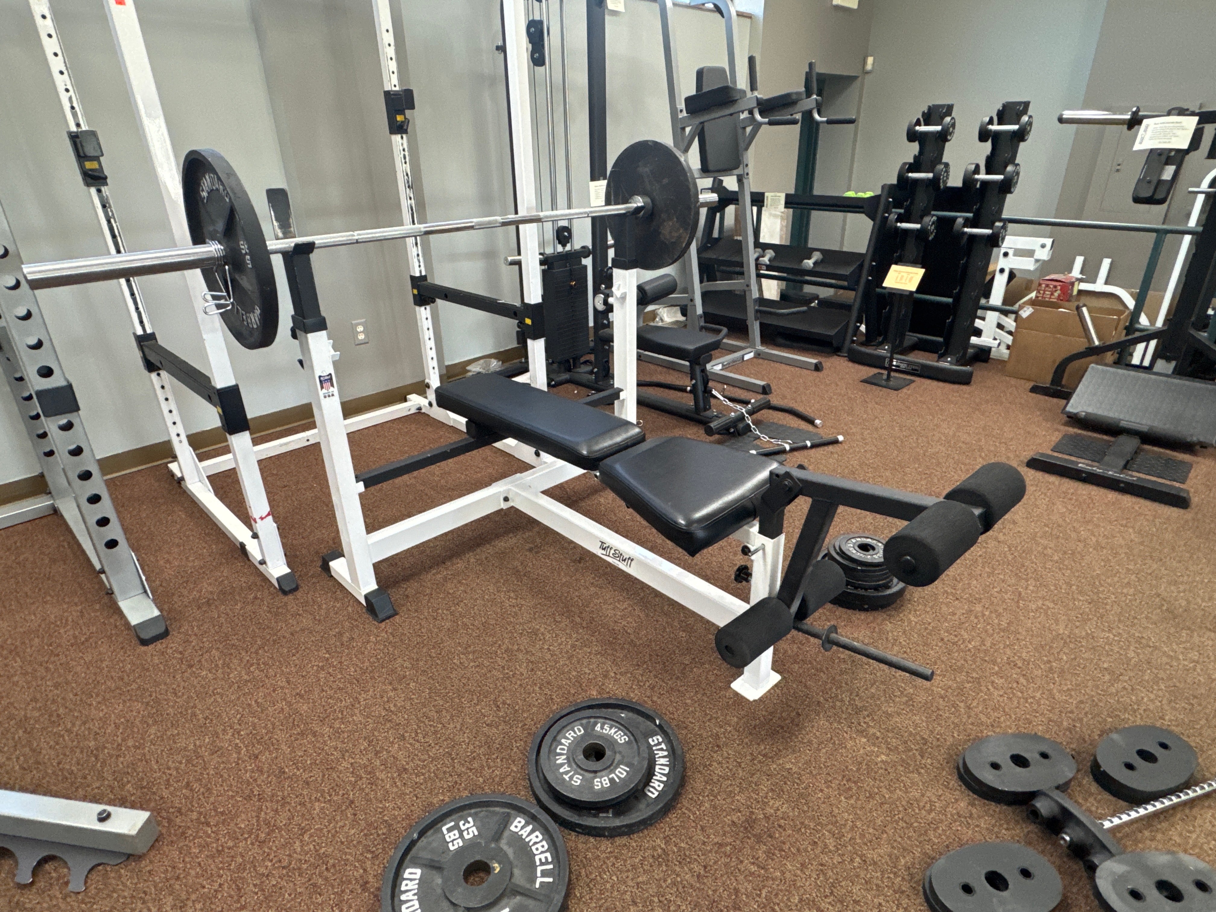Pre-Owned TuffStuff Olympic Bench