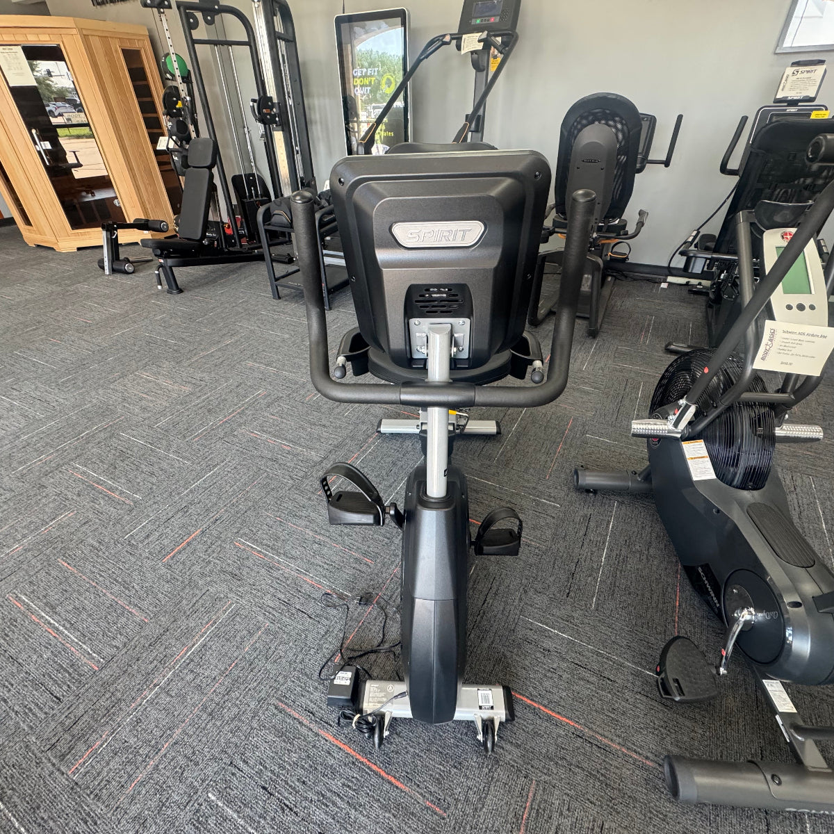 Pre-Owned Spirit XBR25 Recumbent Bike
