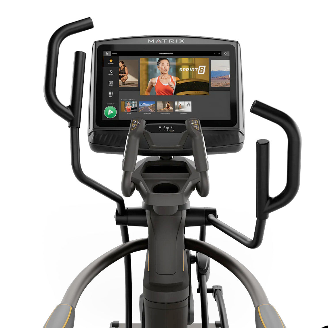 Matrix A50 Ascent Elliptical Trainer with Various Console Options Multi Grip