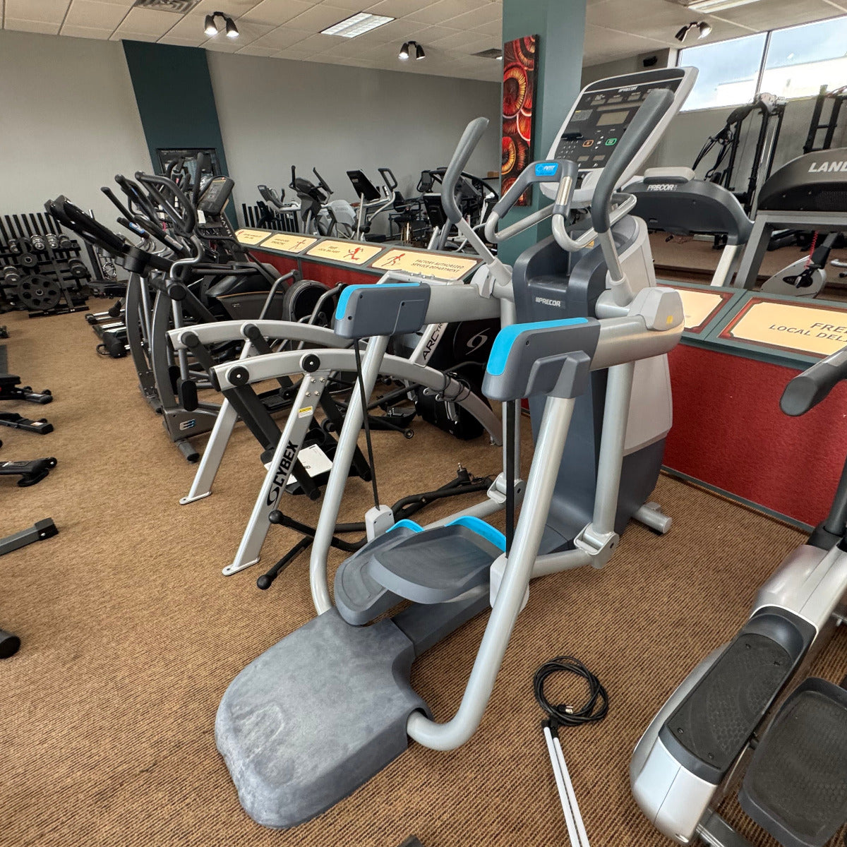Pre-owned Precor AMT with Open Stride Trainer