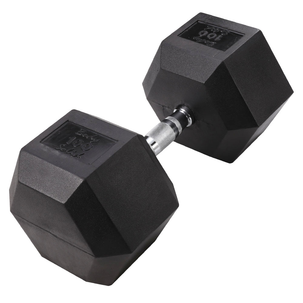 Body Solid Rubber Coated Hex Dumbbells