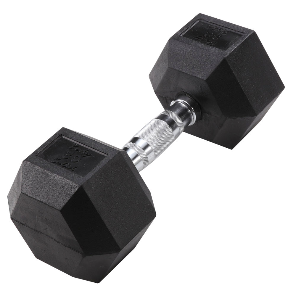 Body Solid Rubber Coated Hex Dumbbells