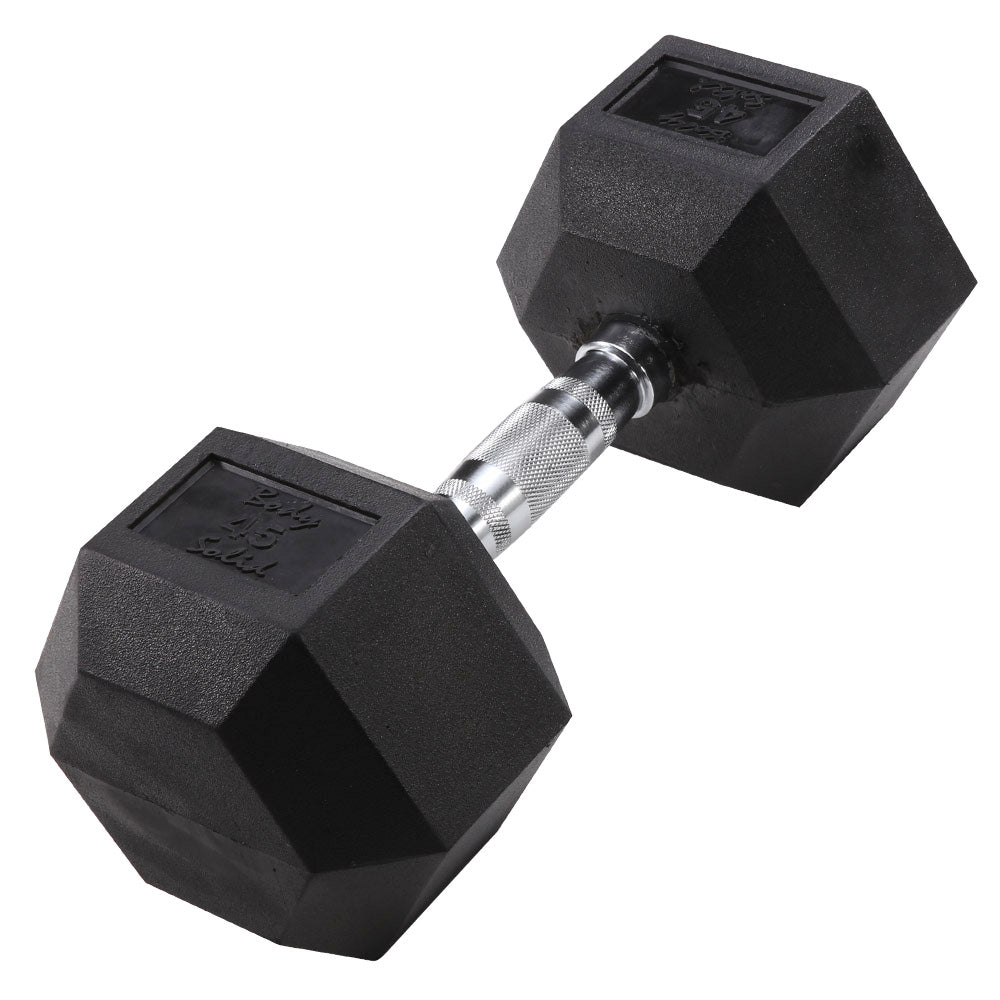 Body Solid Rubber Coated Hex Dumbbells