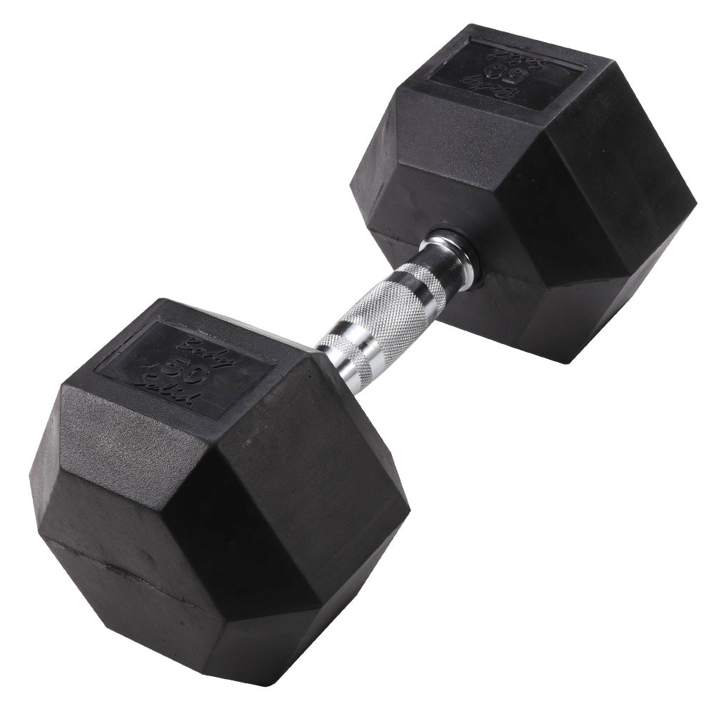 Body Solid Rubber Coated Hex Dumbbells