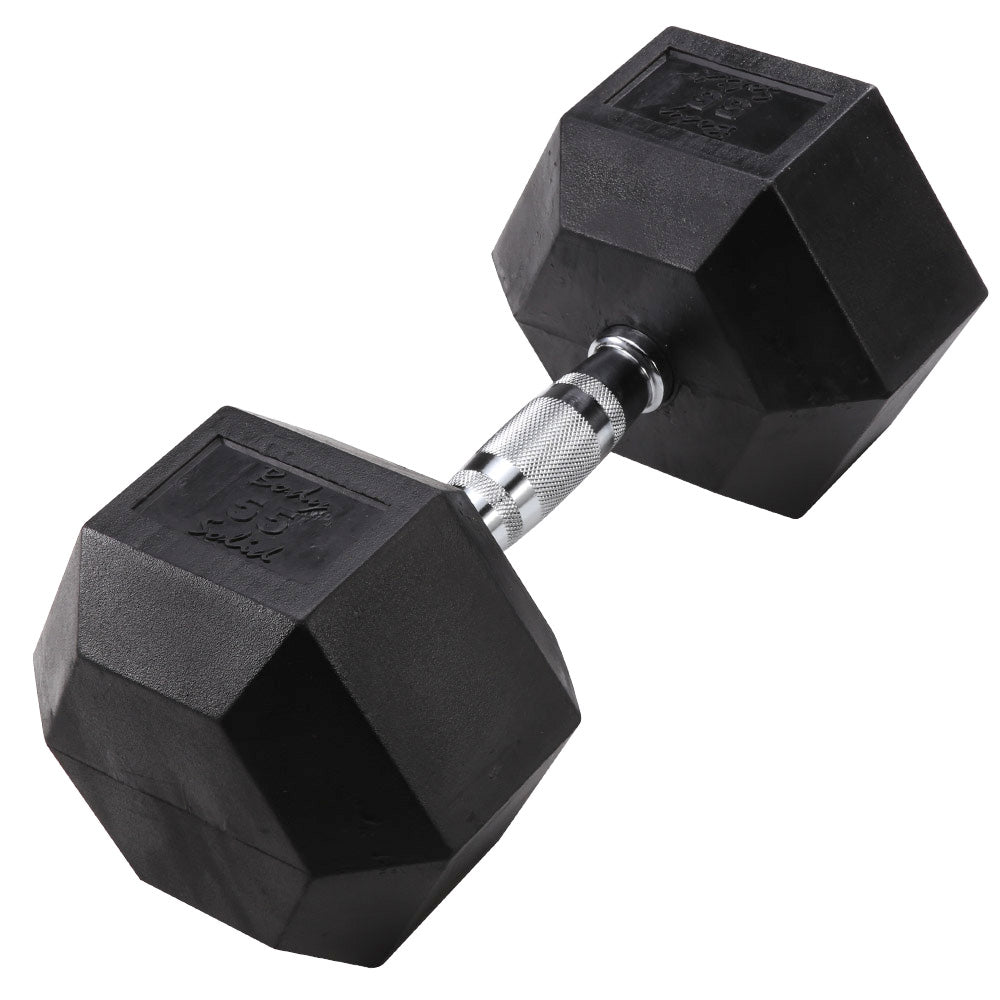 Body Solid Rubber Coated Hex Dumbbells