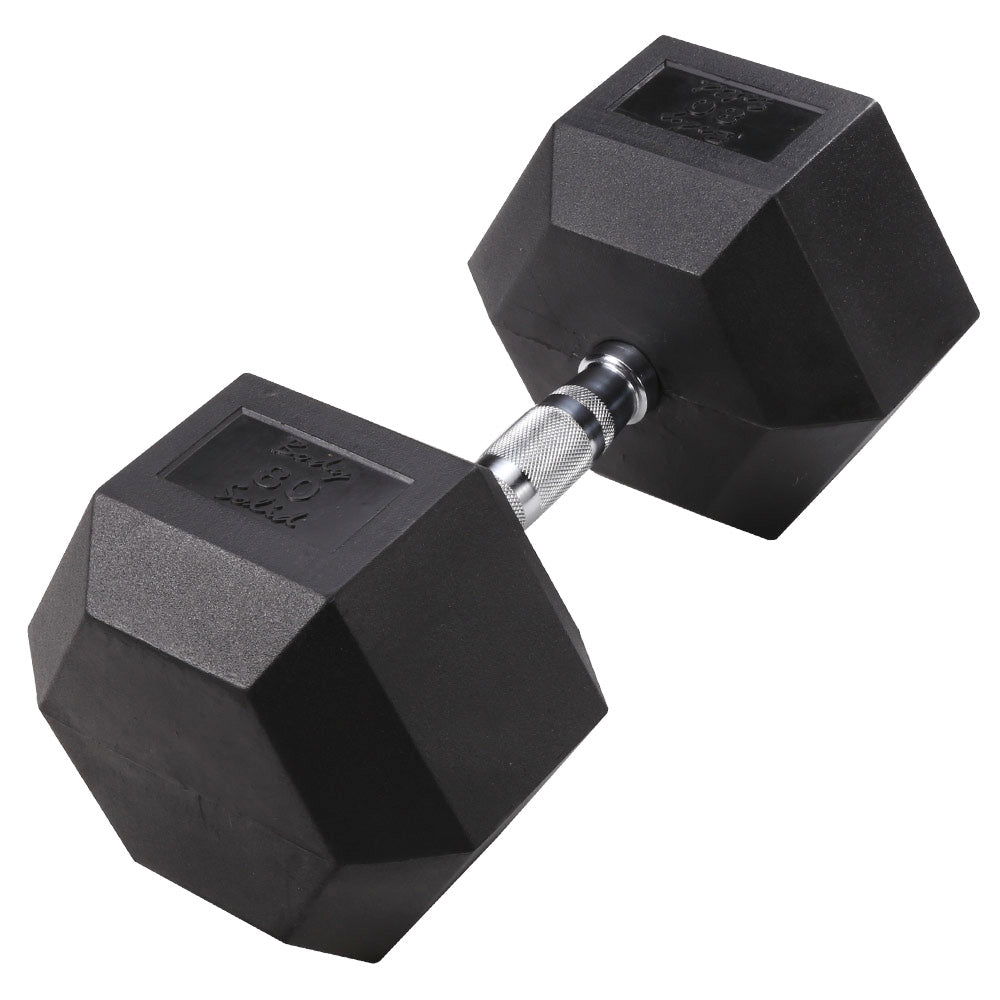 Body Solid Rubber Coated Hex Dumbbells