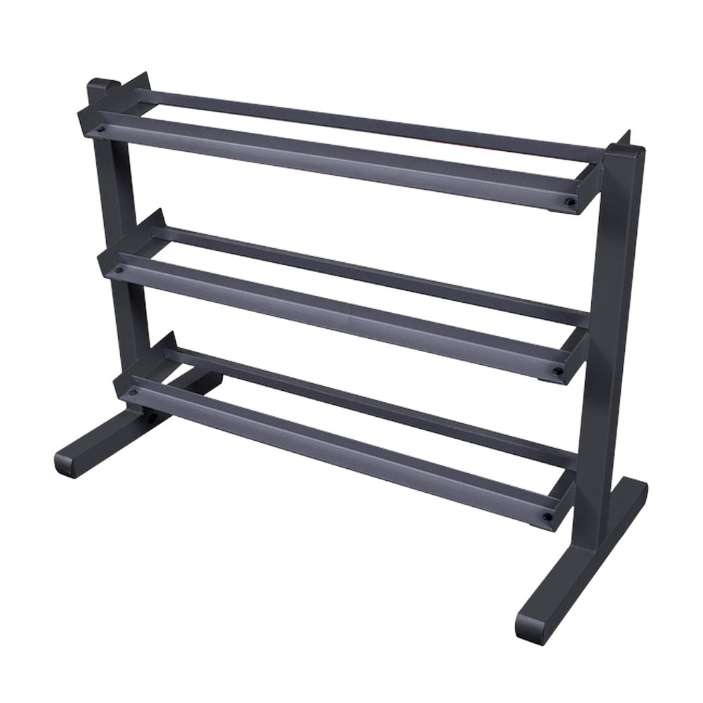 Body Solid GDR363B 3-Tier Dumbbell Rack 40 Inch