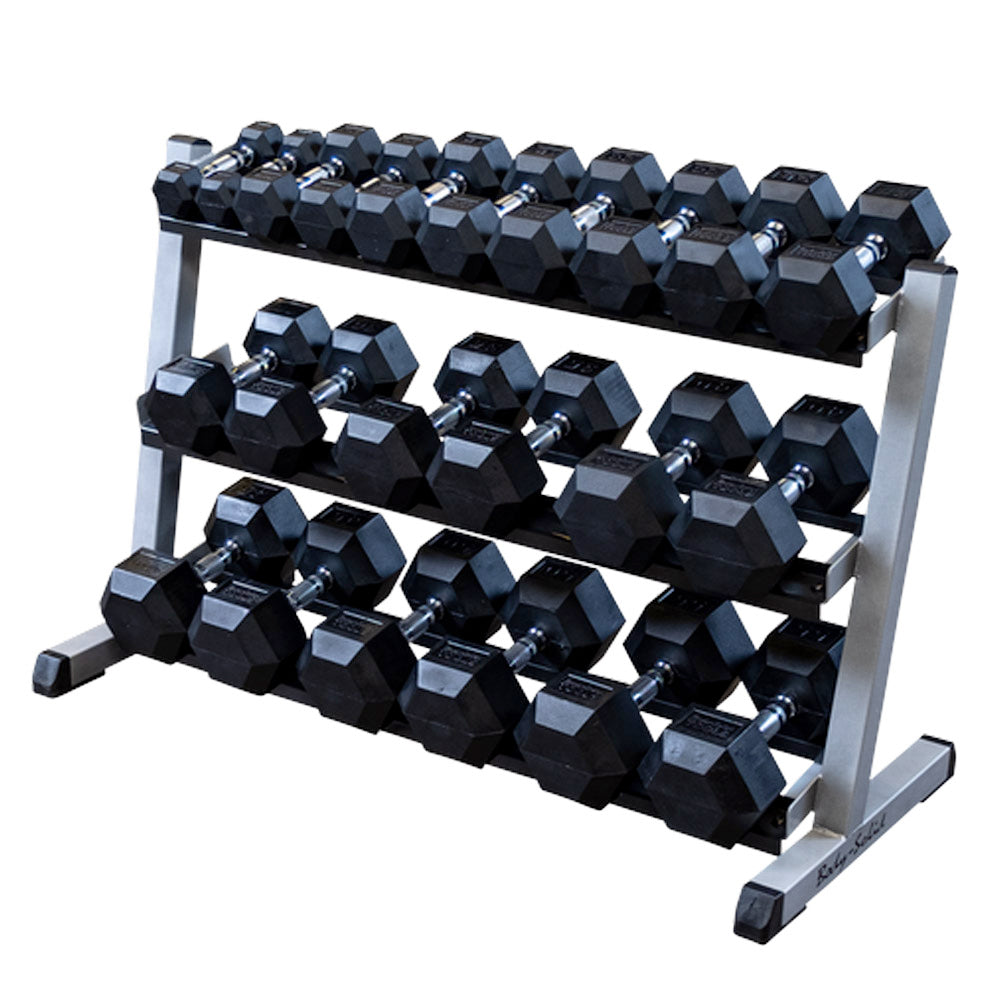 Body Solid GDR48 3-Tier Dumbbell Rack 48 inch