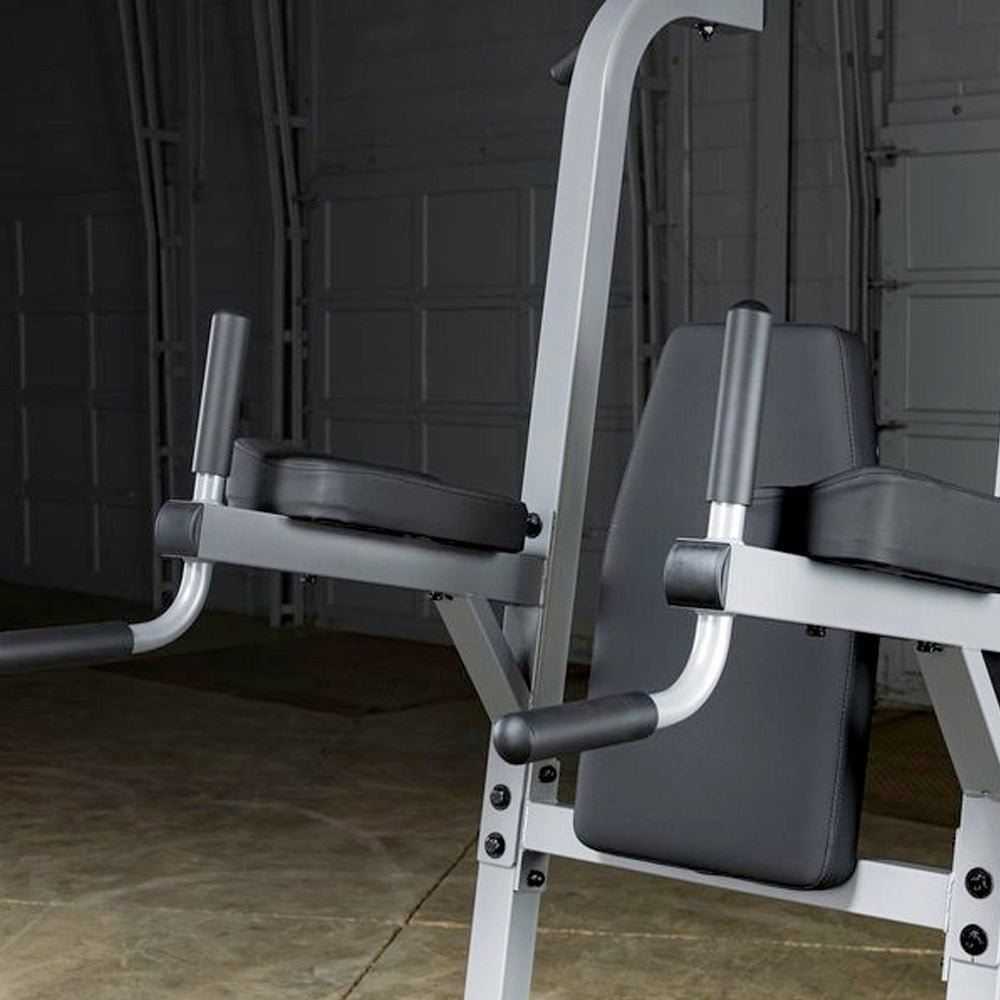 Body Solid GVKR82 Vertical Knee Raise Dip Pull Up Station