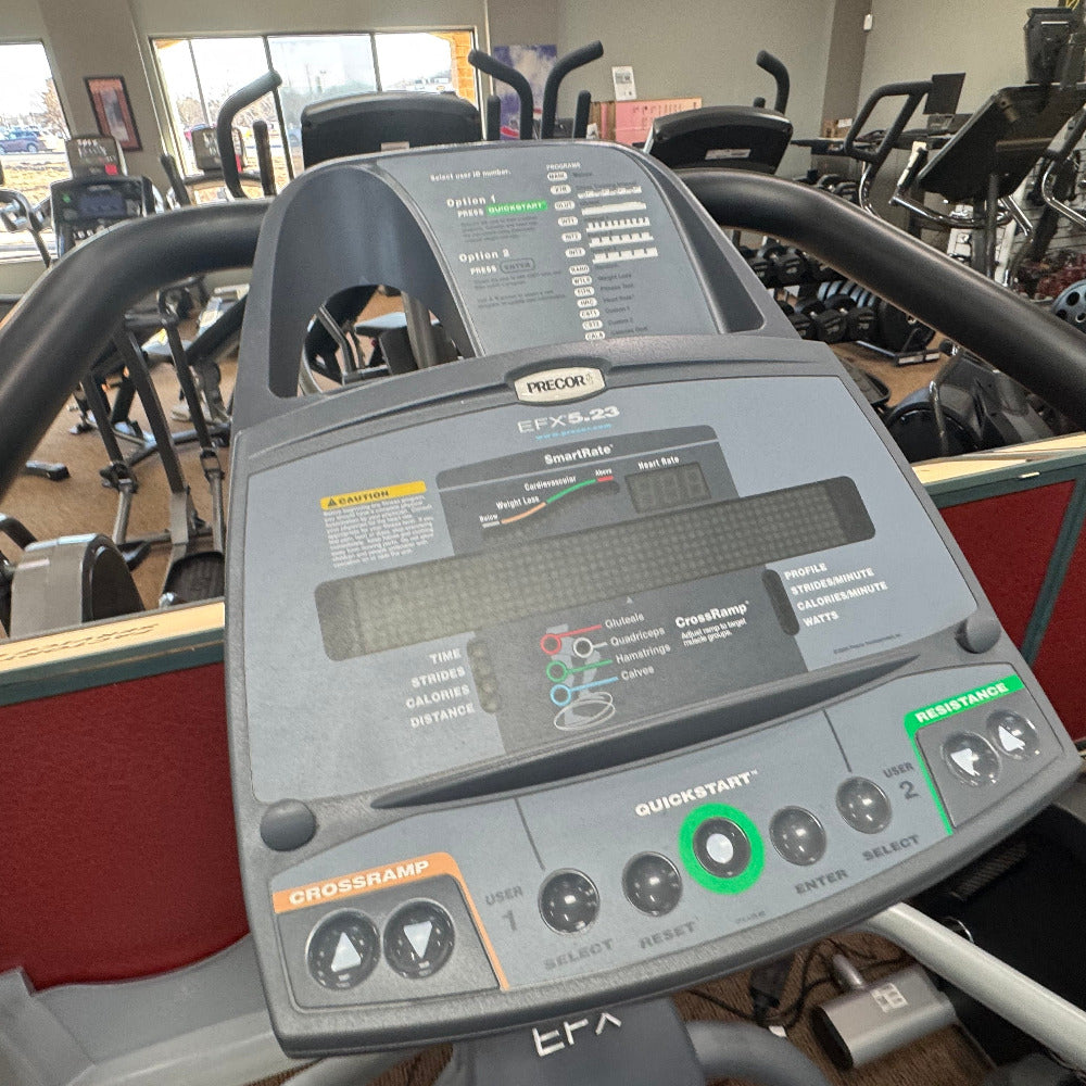 Pre-owned Precor EFX5.23 Elliptical