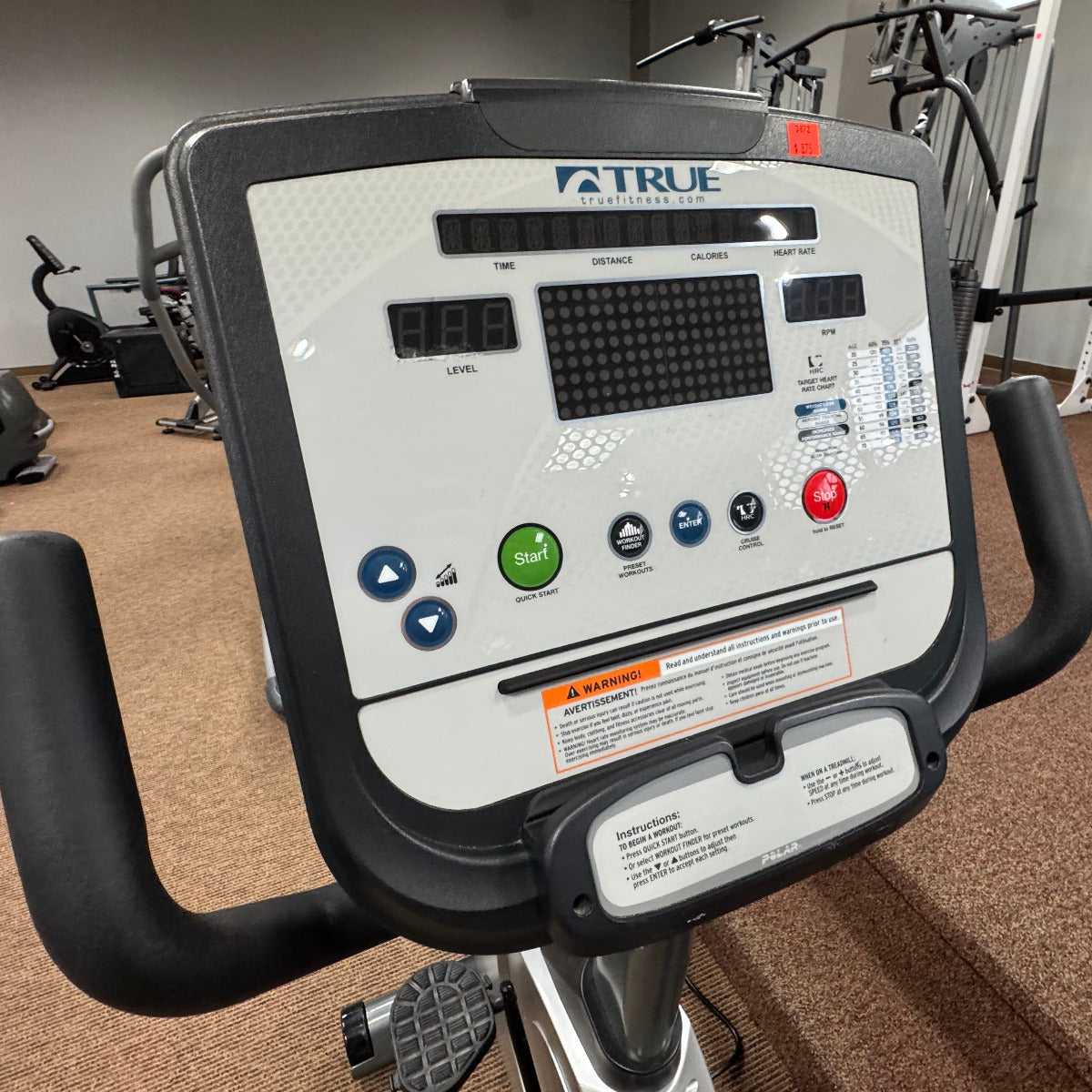 Pre-owned True CS400 Recumbent Bike