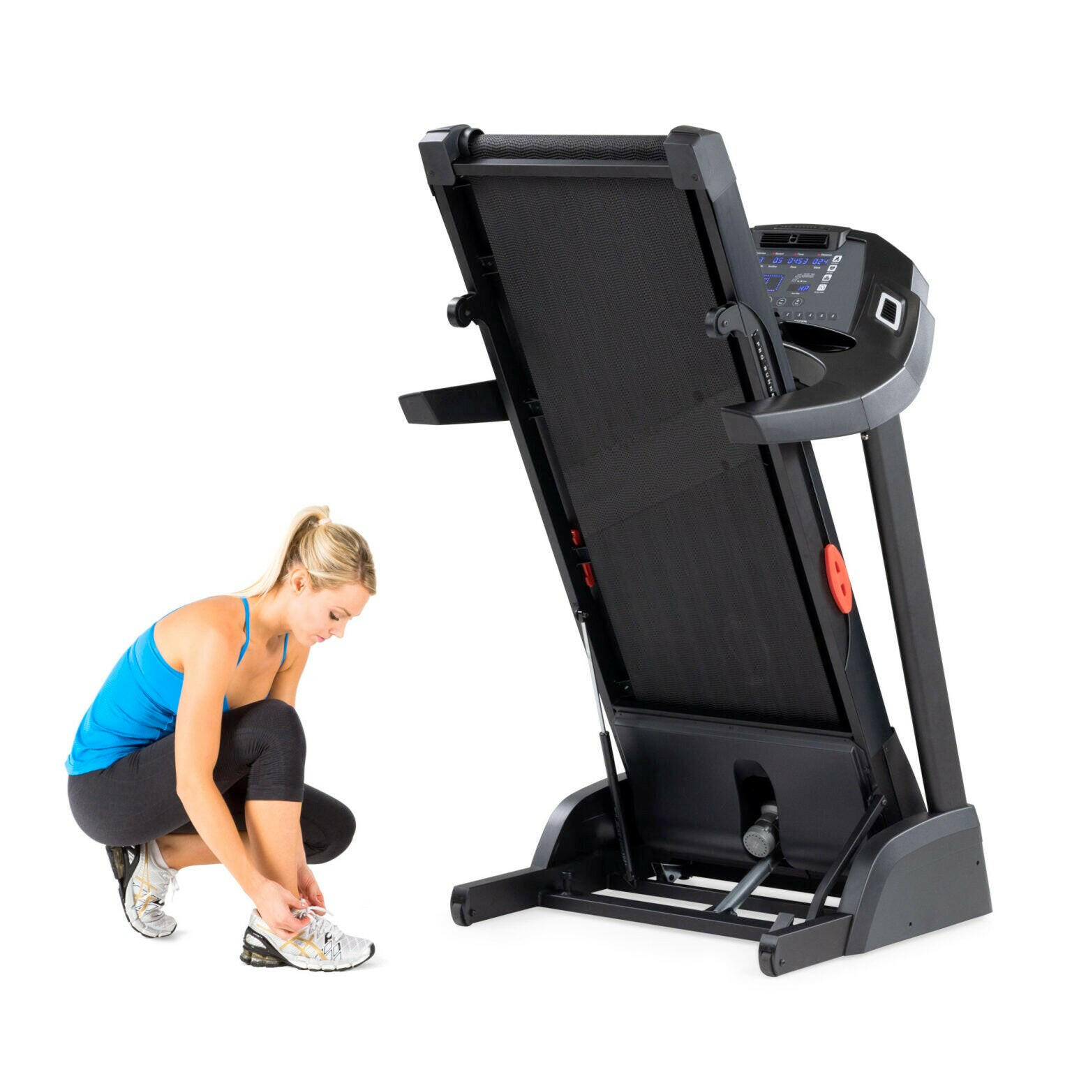 3G Pro Treadmill Folded Up