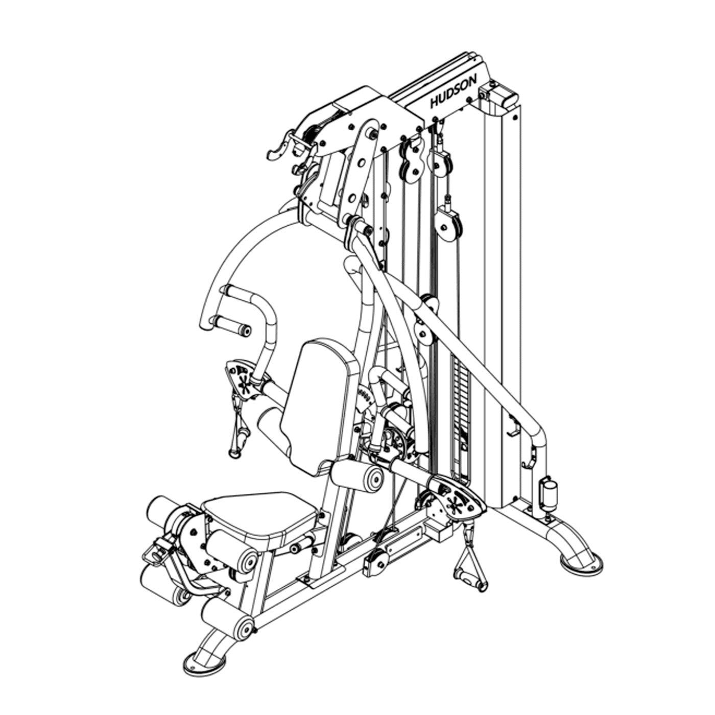 Hudson Steel Company Fairfield Gym HG09