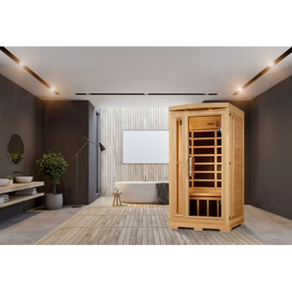 PRO 6 Madison 1-2 Person Near Zero EMF FAR Infrared Sauna P6-H106-02