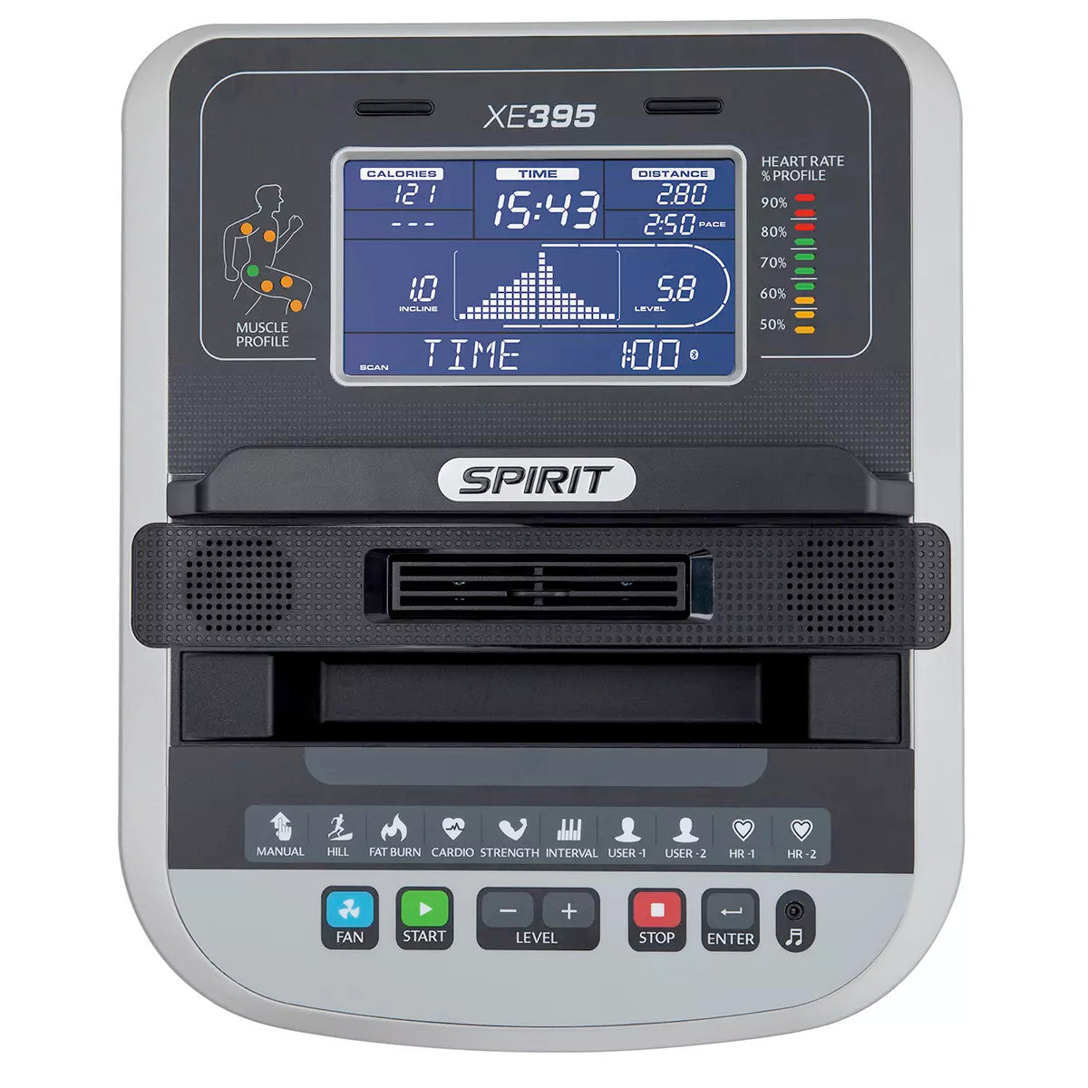 Spirit XE395 Elliptical