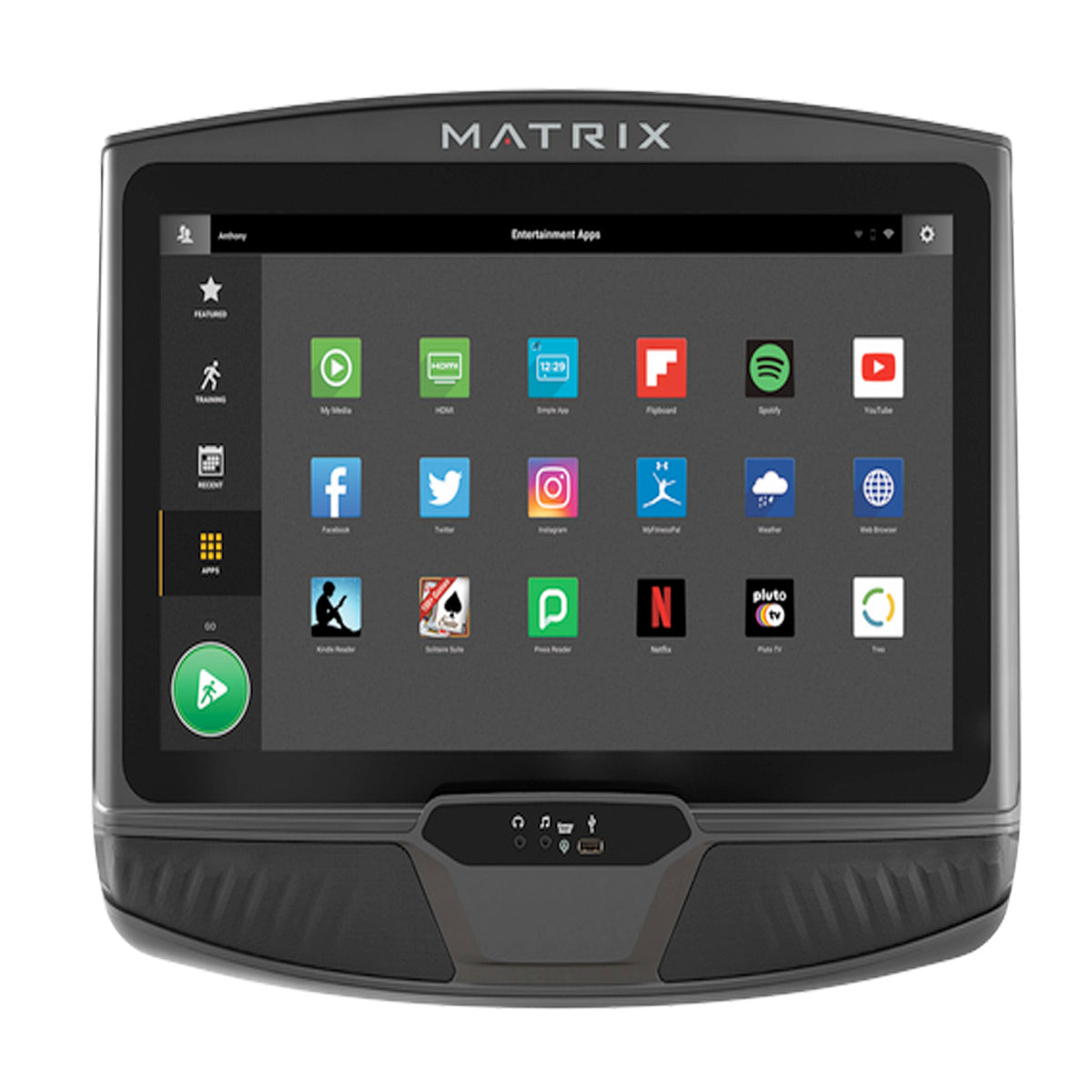 Matrix E50 Compact Suspension Elliptical Trainer with Various Console Options