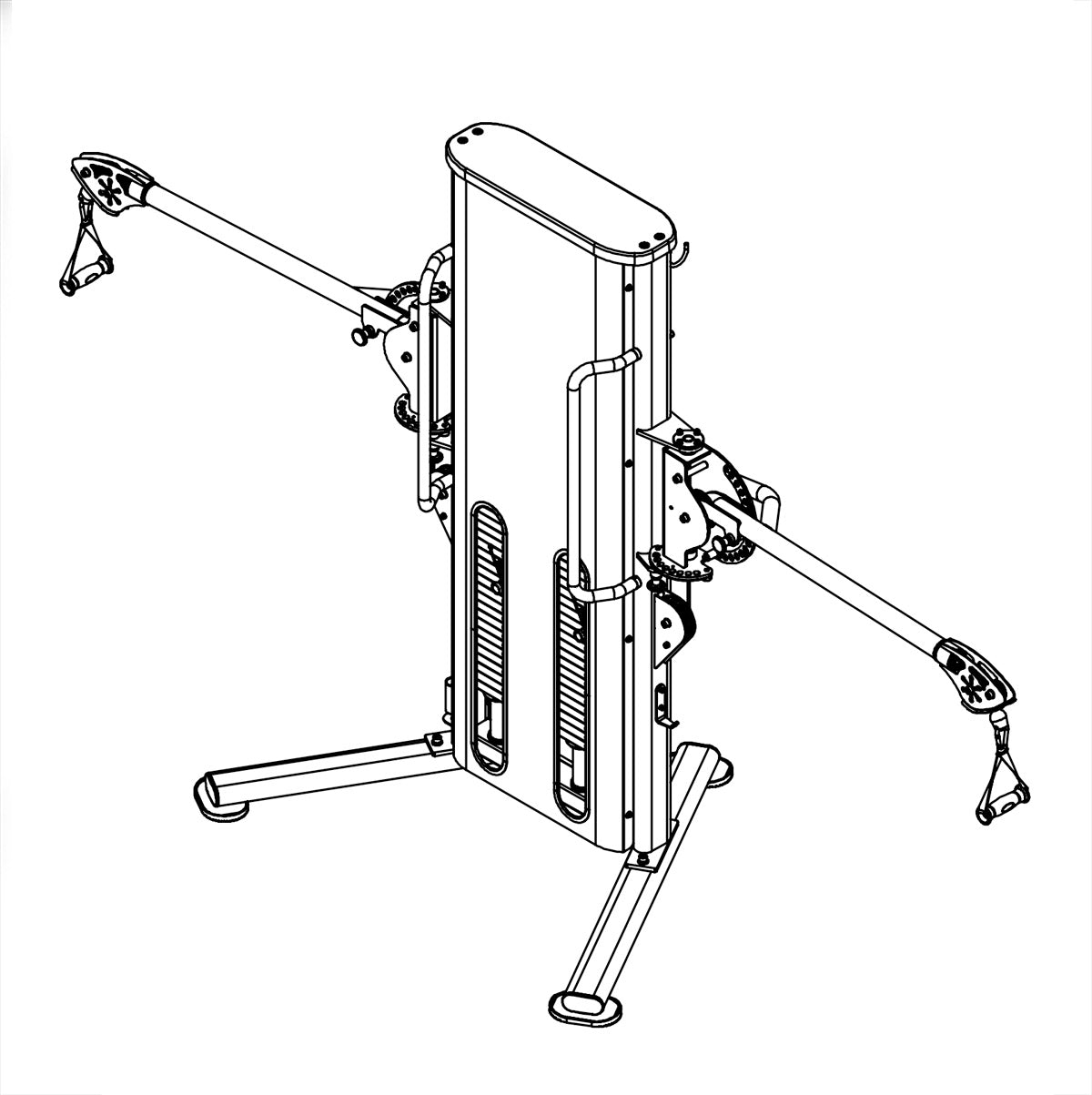 Hudson Steel Company The Bridgehampton Compact Gym FTS70