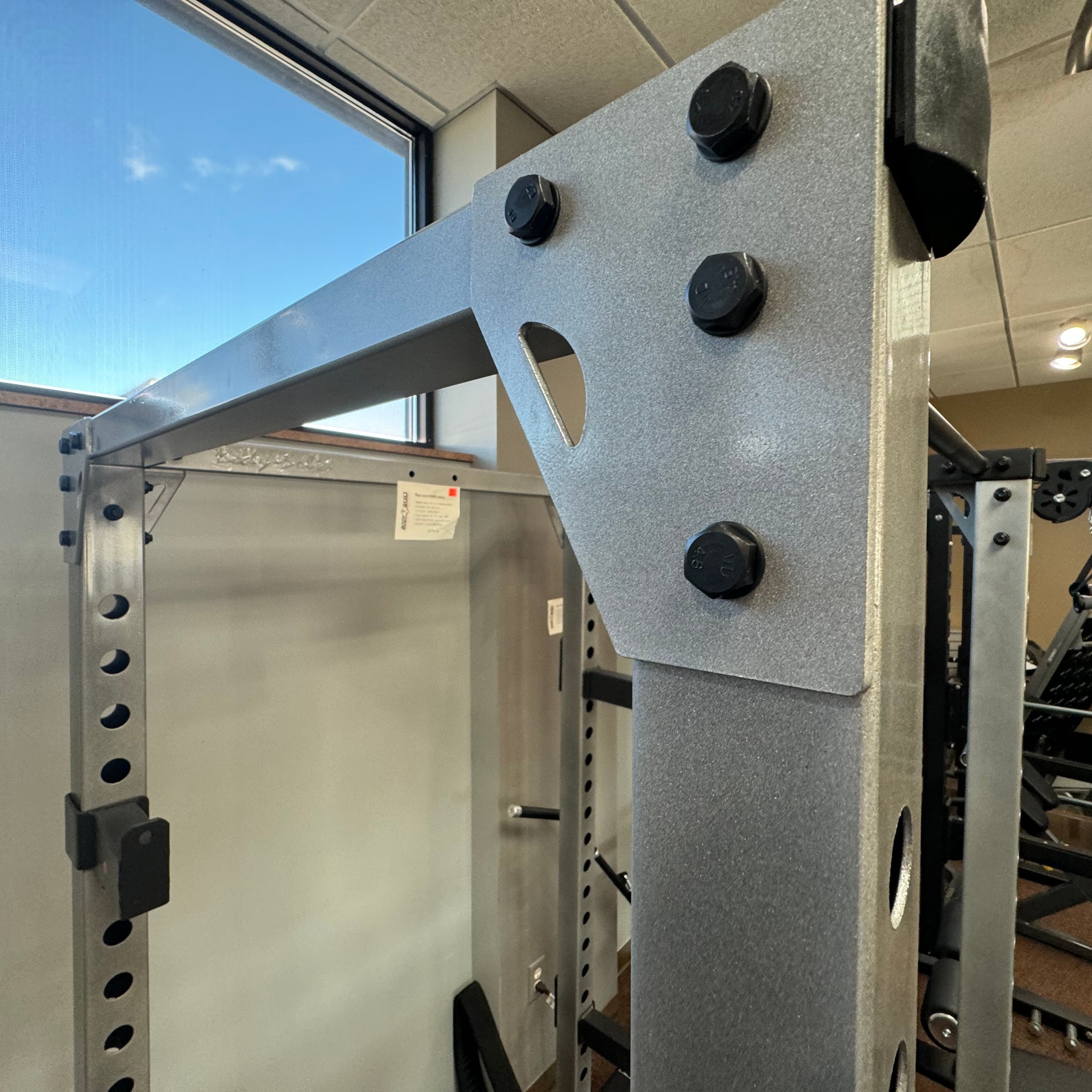 body solid power rack gpr378 weight hooks Body-Solid (GPR378 Build strength with confidence using the Body Body-Solid DR378 Dip Attachment for