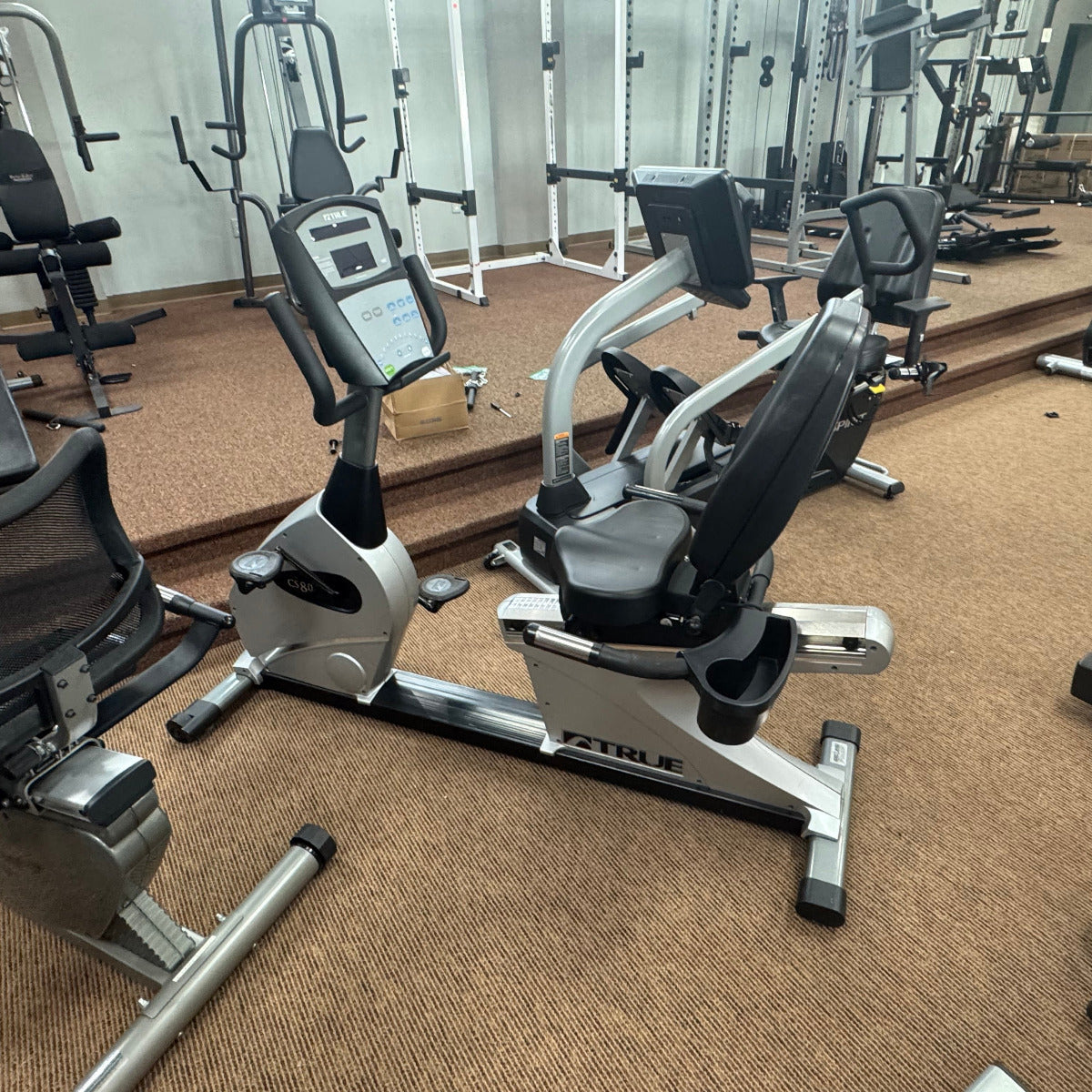 Pre-owned True Fitness CS8.0 Recumbent Bike
