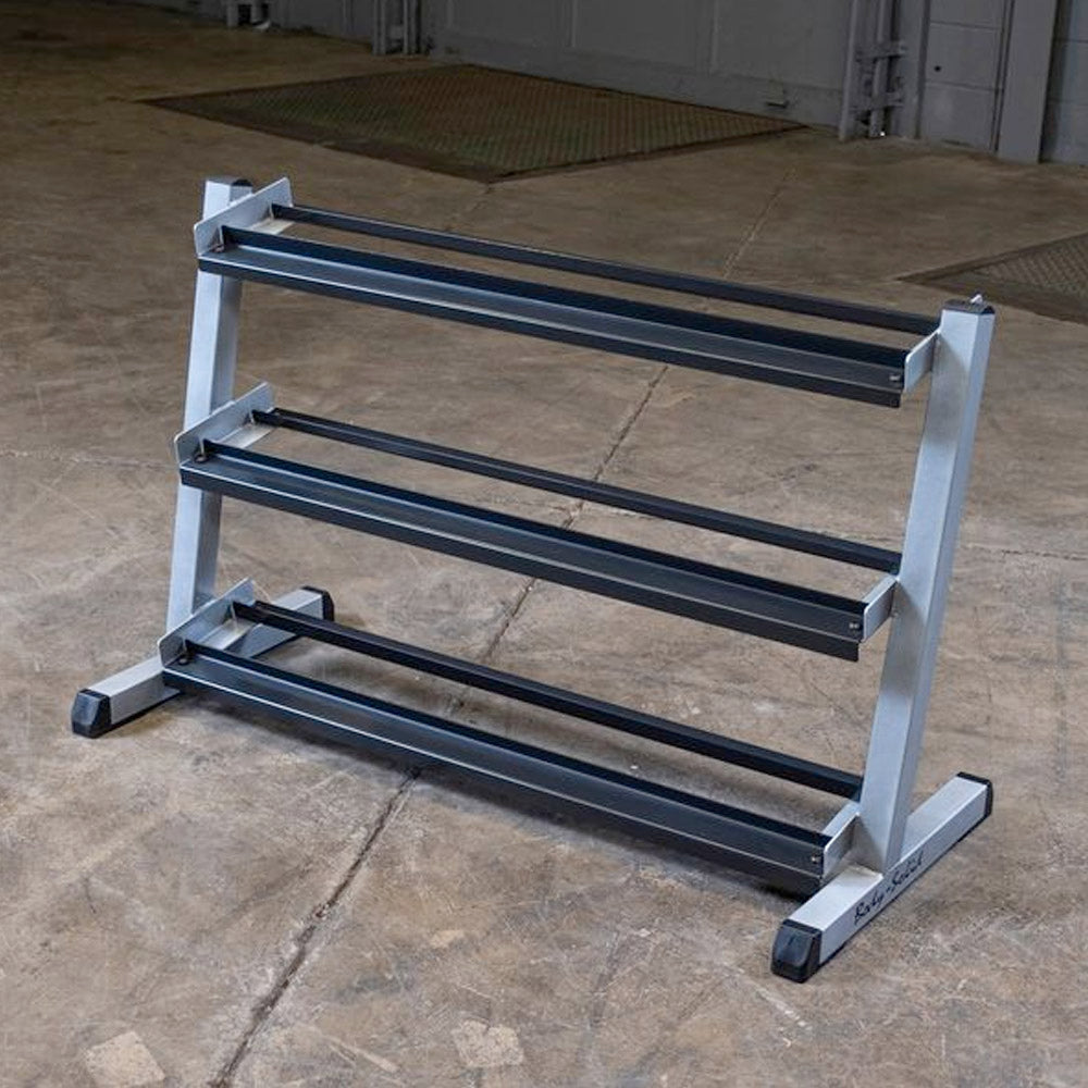 Body Solid GDR48 3-Tier Dumbbell Rack 48 inch