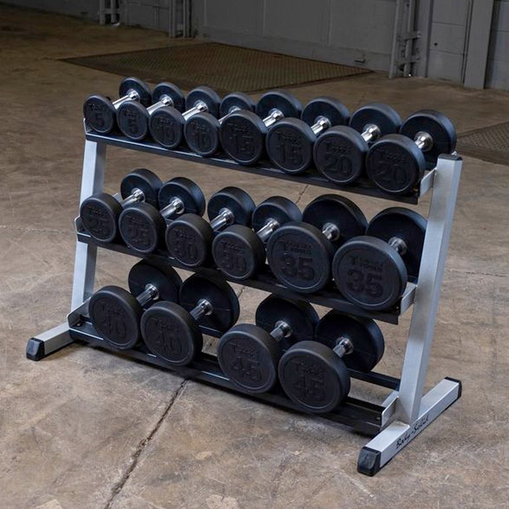 Body Solid GDR48 3-Tier Dumbbell Rack 48 inch