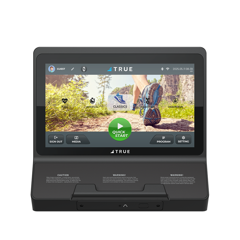 True Performance Series Elliptical with various Console Options