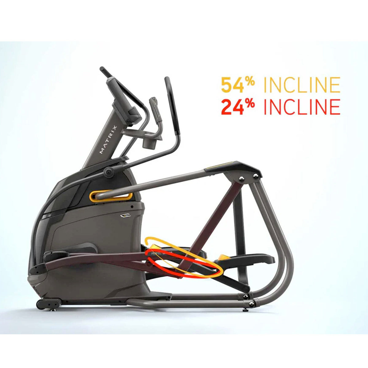 Matrix A50 Ascent Elliptical Trainer with Various Console Options Multi Grip